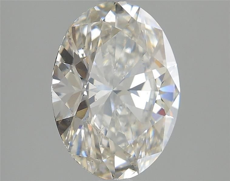 2.58ct H SI1 Rare Carat Ideal Cut Oval Lab Grown Diamond