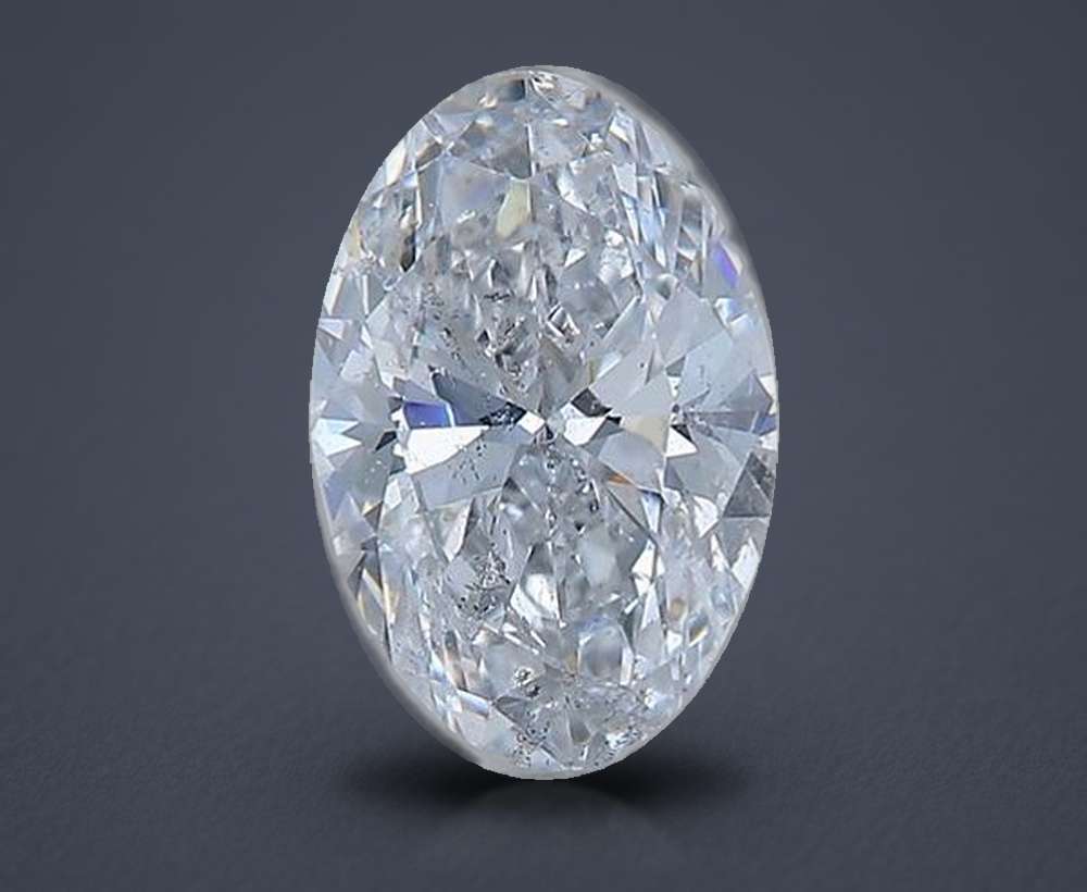 1.01 Carat Oval Natural Diamond