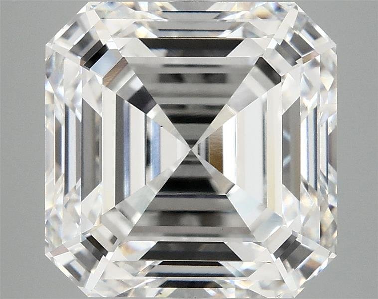 7.04ct E VS1 Rare Carat Ideal Cut Asscher Lab Grown Diamond