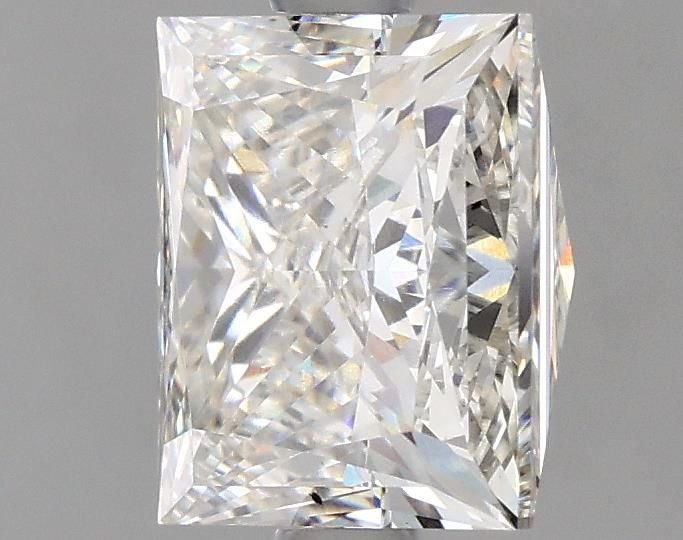 2.55ct H VS2 Rare Carat Ideal Cut Princess Lab Grown Diamond