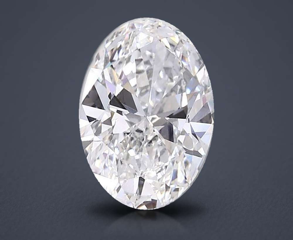 5.53 Carat Oval Lab Diamond