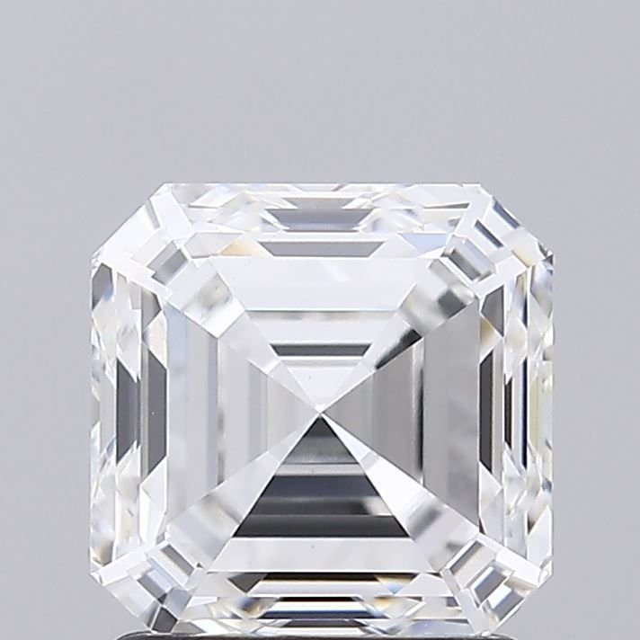 1.73ct F VVS2 Very Good Cut Asscher Lab Grown Diamond