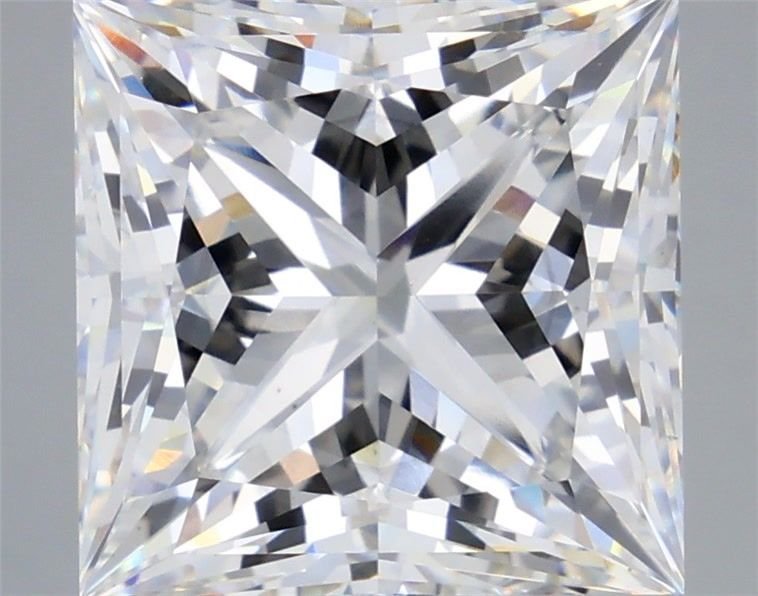 8.20ct E VS1 Rare Carat Ideal Cut Princess Lab Grown Diamond