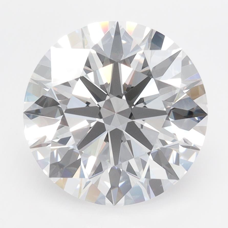 3.65ct D IF Rare Carat Ideal Cut Round Lab Grown Diamond