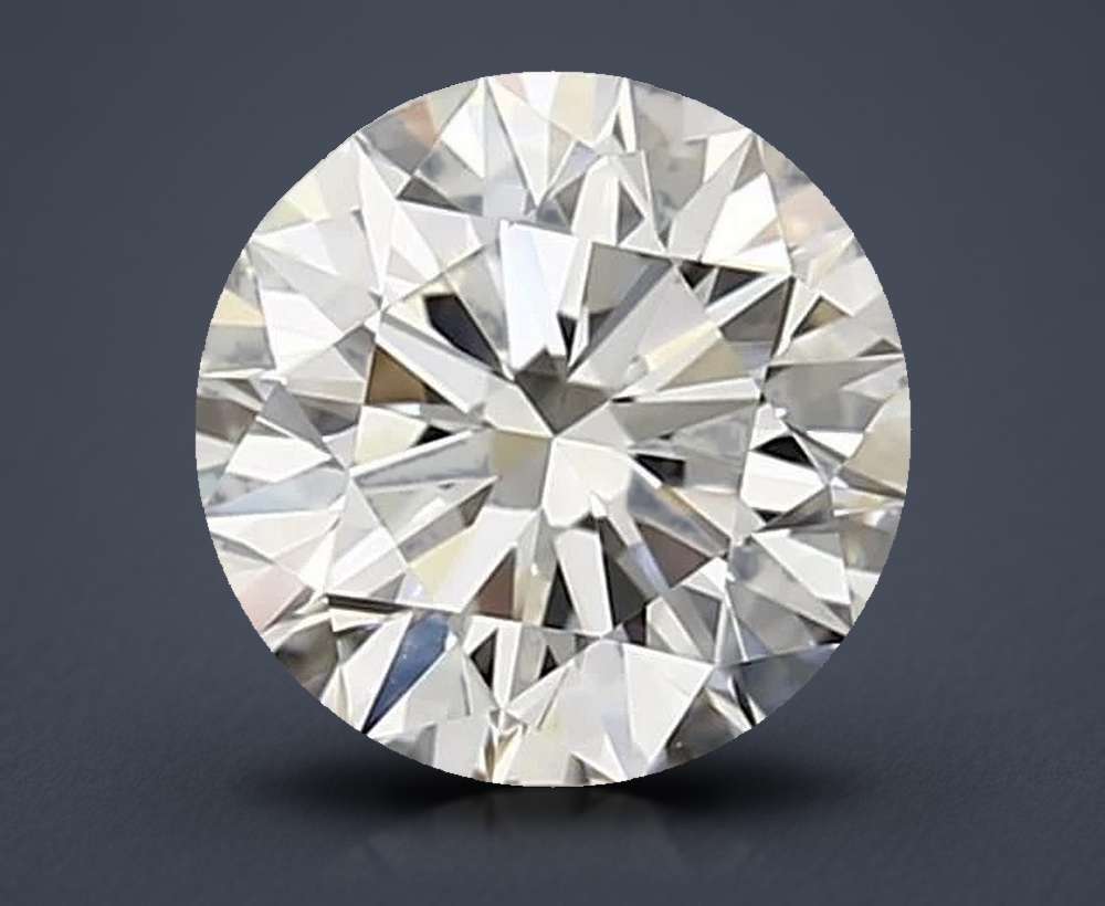 0.46 Carat Round Natural Diamond