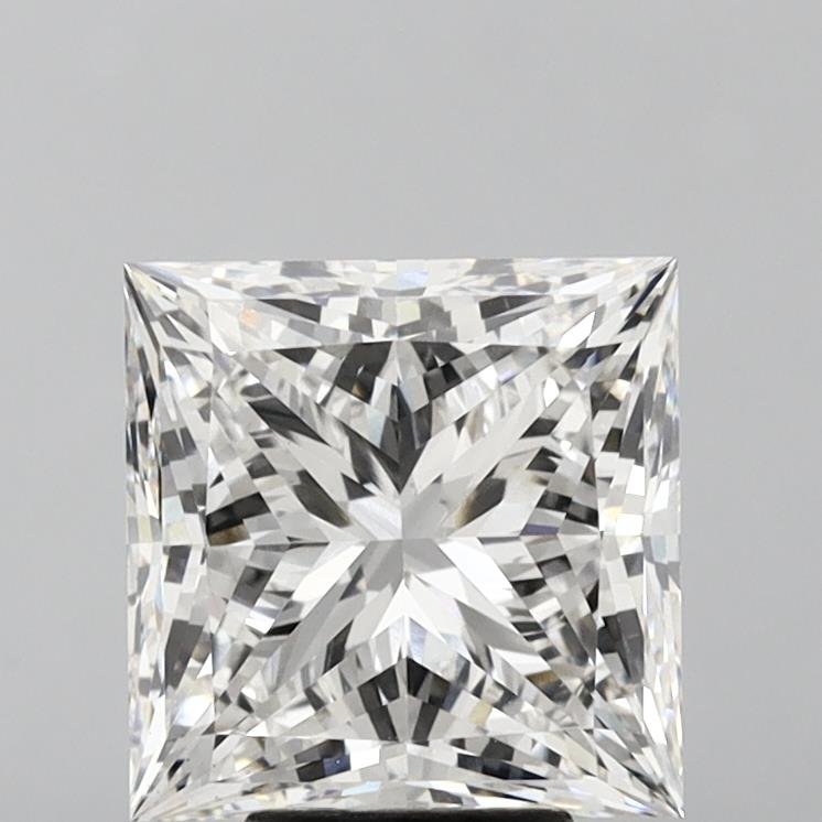 7.29ct G VS1 Rare Carat Ideal Cut Princess Lab Grown Diamond