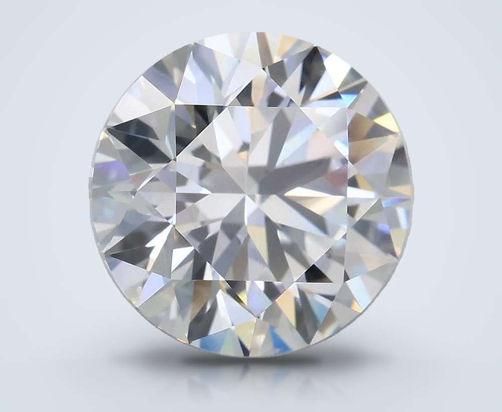 4.09 Carat Round Lab Diamond