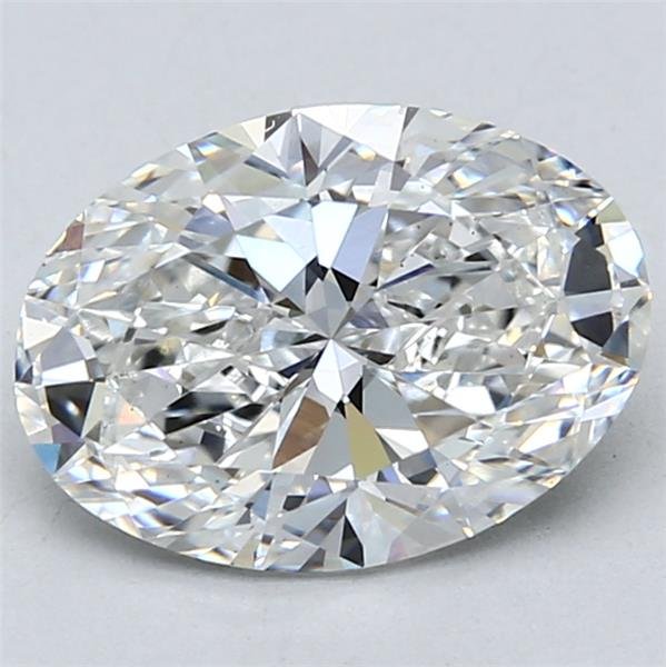 2.55ct E VS1 Rare Carat Ideal Cut Oval Lab Grown Diamond