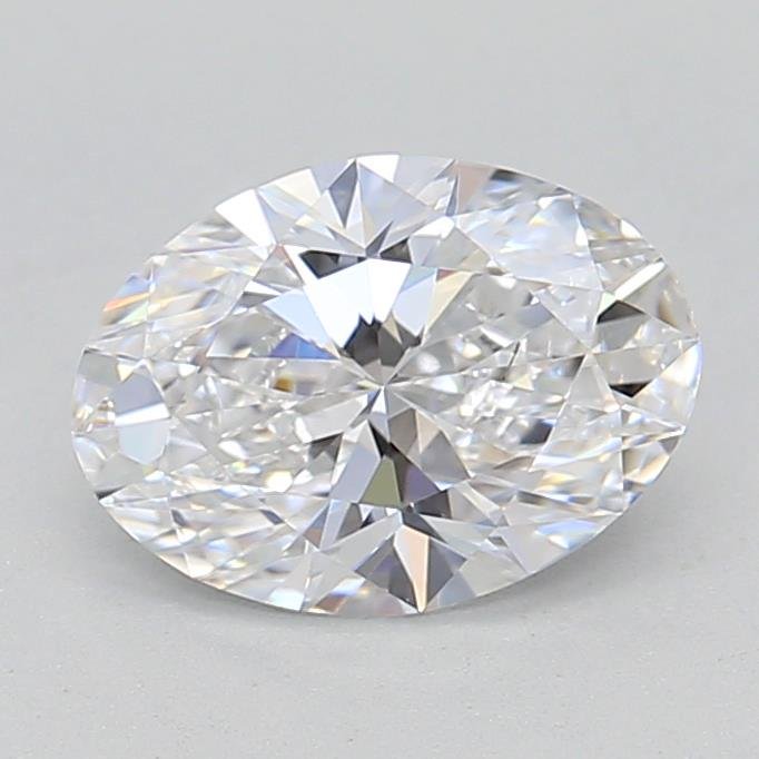 0.95ct D VS2 Rare Carat Ideal Cut Oval Lab Grown Diamond