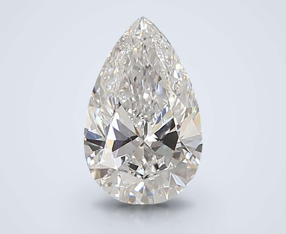 1.22 Carat Pear Lab Diamond