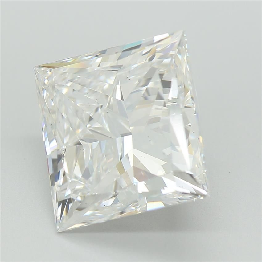 4.56ct E VS2 Excellent Cut Princess Lab Grown Diamond