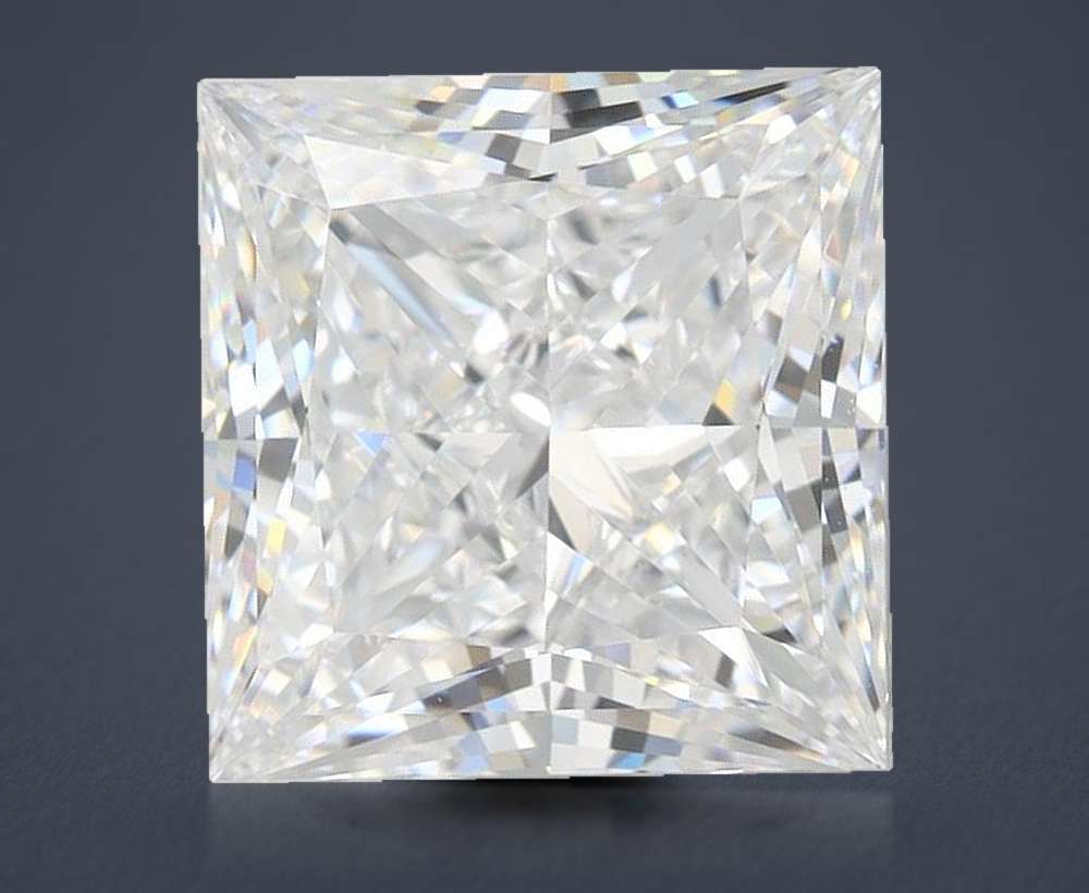 3.73 Carat Princess Lab Diamond