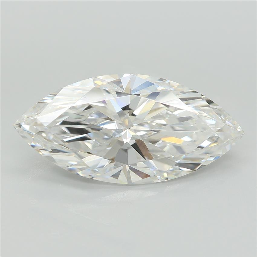 3.83ct E VS1 Very Good Cut Marquise Lab Grown Diamond