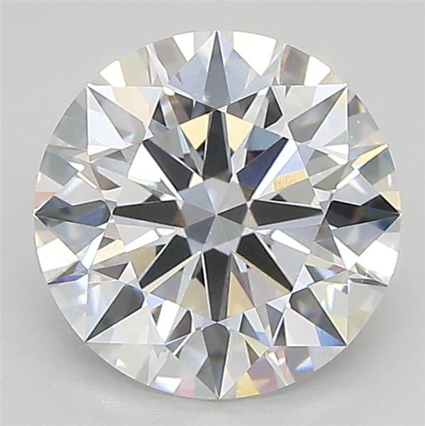 2.18ct D VVS2 Rare Carat Ideal Cut Round Lab Grown Diamond