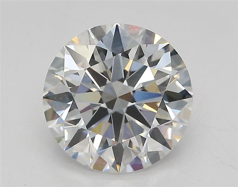 2.06ct E VVS2 Rare Carat Ideal Cut Round Lab Grown Diamond