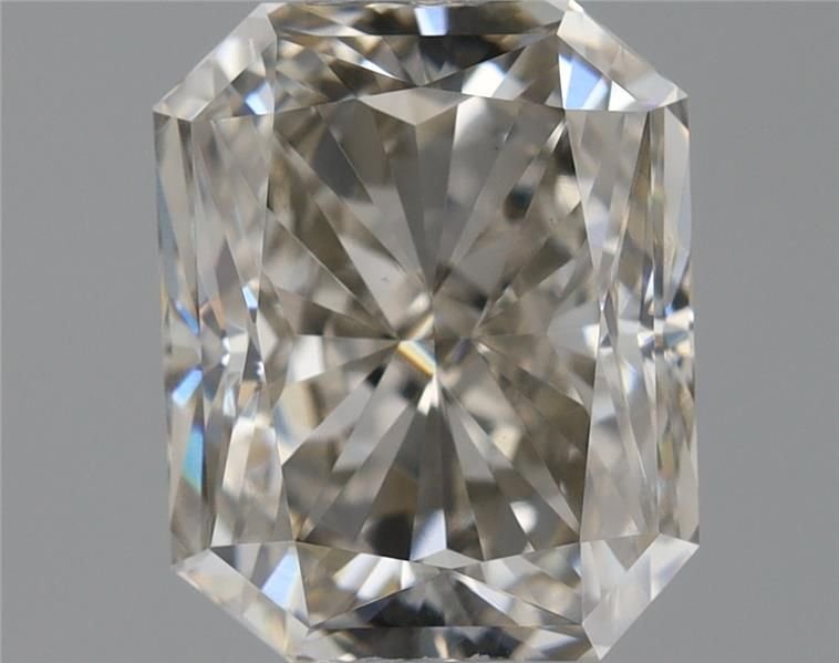 0.90ct J VVS2 Rare Carat Ideal Cut Radiant Lab Grown Diamond