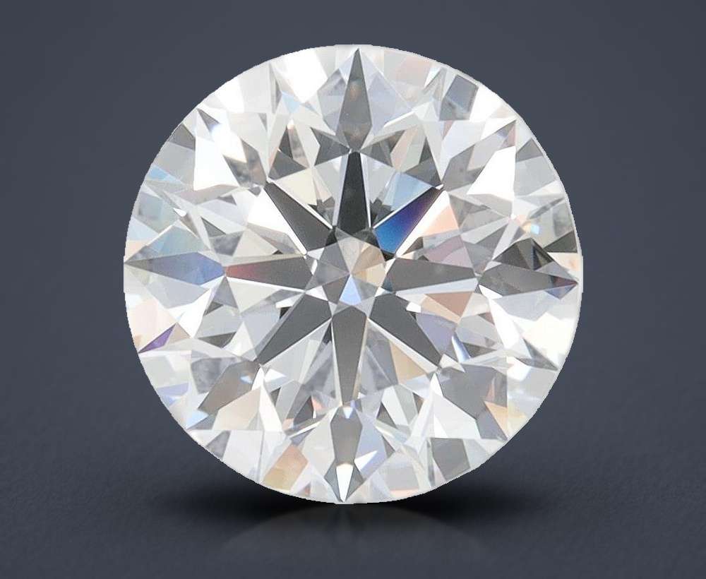 3.33 Carat Round Lab Diamond