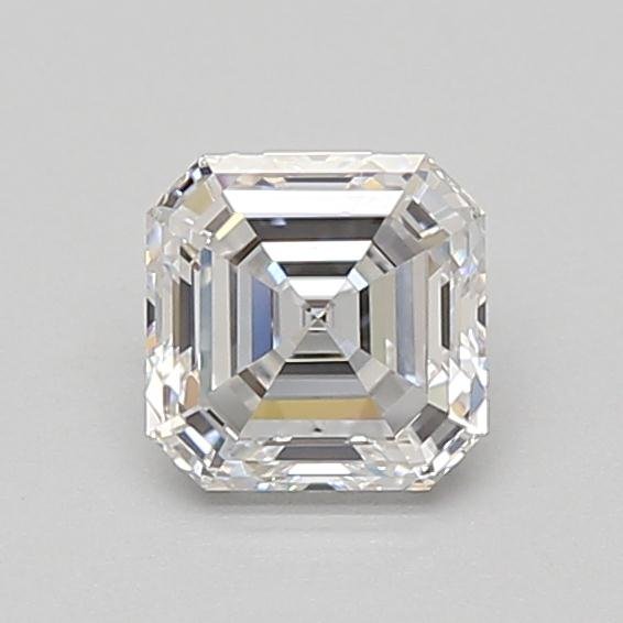 0.88ct D VS2 Excellent Cut Asscher Lab Grown Diamond