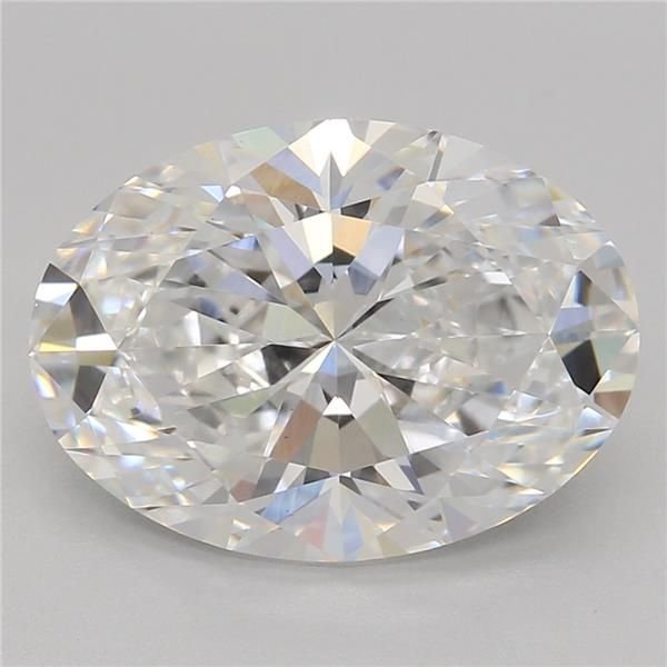 2.54ct D VS1 Rare Carat Ideal Cut Oval Lab Grown Diamond