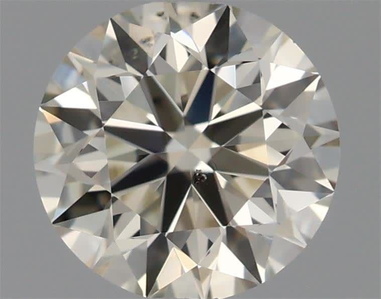 0.64ct K SI1 Excellent Cut Round Diamond