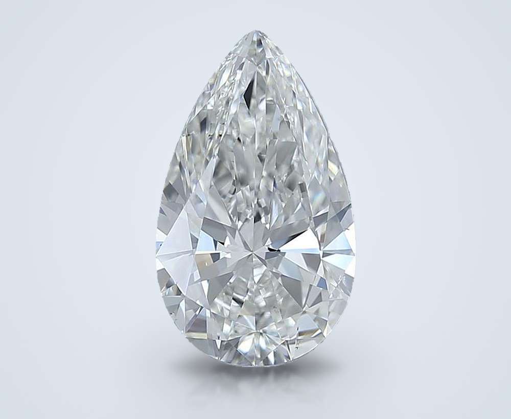 3.01 Carat Pear Natural Diamond