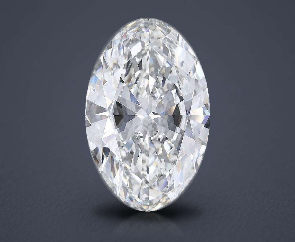15.00 Carat Oval Lab Diamond
