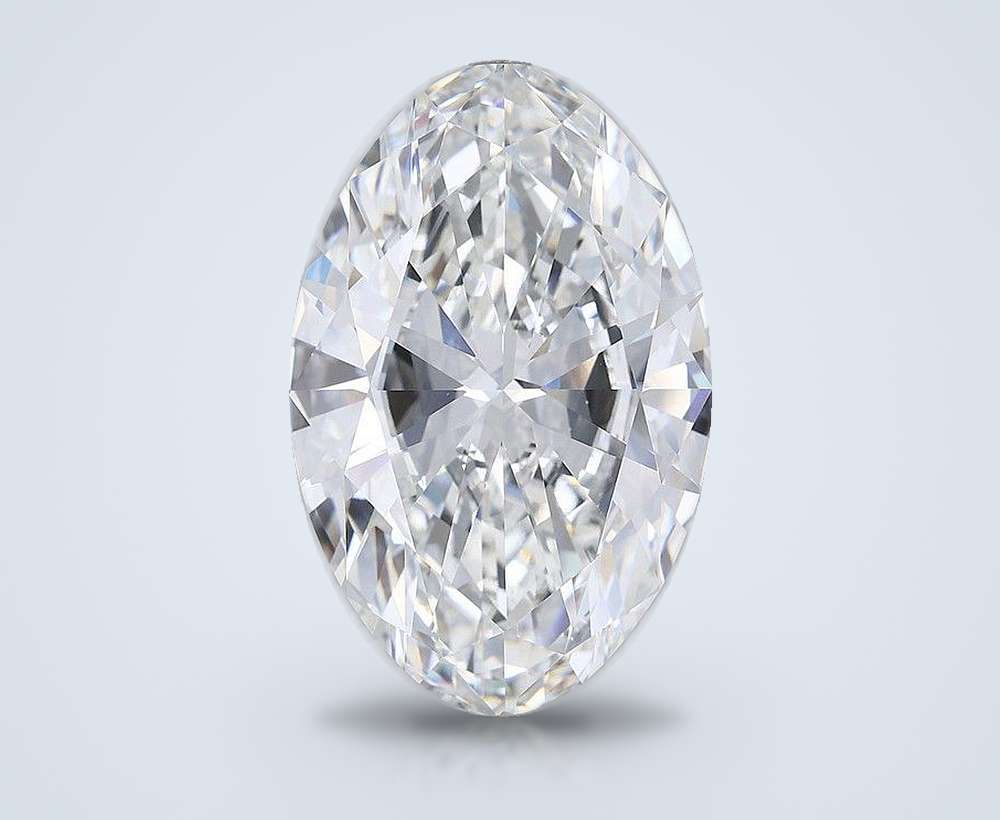 15.00 Carat Oval Lab Diamond