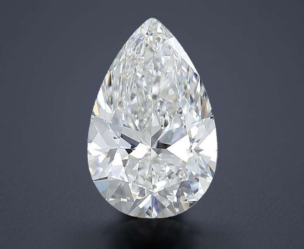 1.23 Carat Pear Natural Diamond