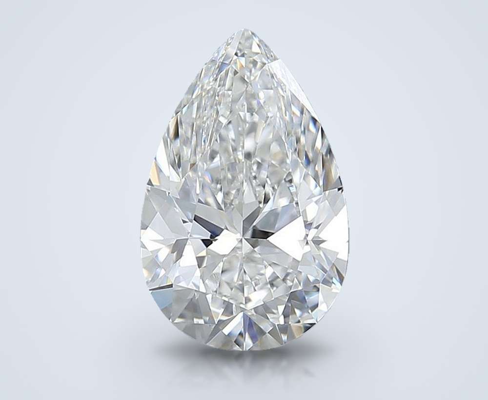 1.23 Carat Pear Natural Diamond