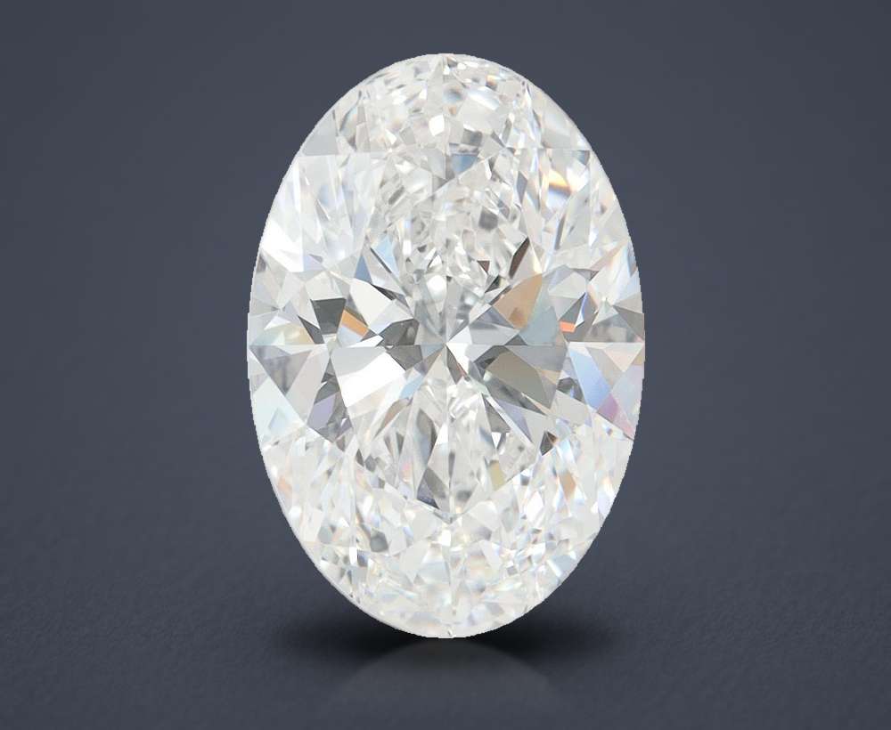 4.52 Carat Oval Lab Diamond