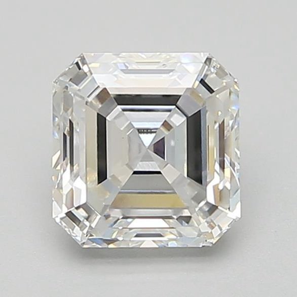 1.77ct F VS1 Rare Carat Ideal Cut Asscher Lab Grown Diamond