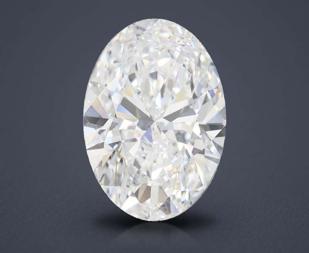4.42 Carat Oval Lab Diamond