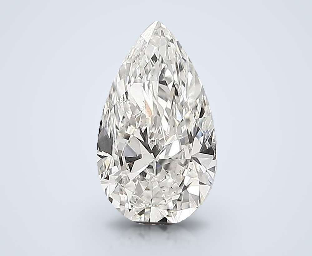 0.60 Carat Pear Lab Diamond