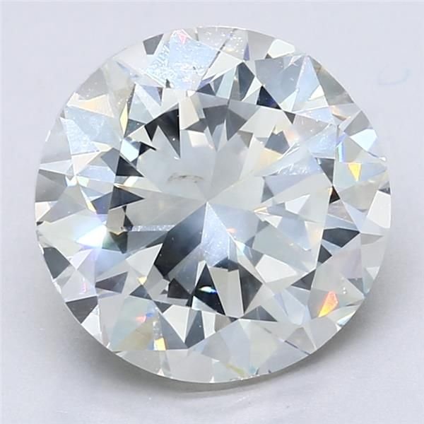 5.01ct H SI2 Good Cut Round Diamond