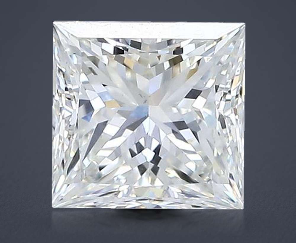 1.50 Carat Princess Natural Diamond