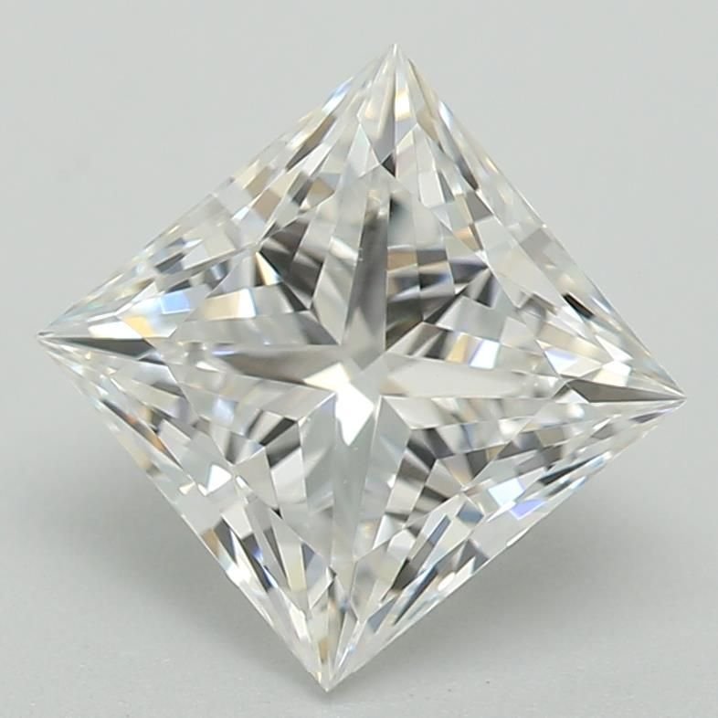 1.03ct E VVS2 Rare Carat Ideal Cut Princess Lab Grown Diamond
