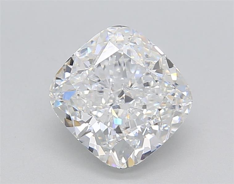 1.76ct D SI1 Rare Carat Ideal Cut Cushion Lab Grown Diamond