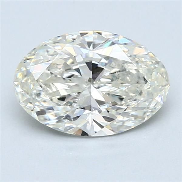 1.70ct J SI1 Rare Carat Ideal Cut Oval Diamond