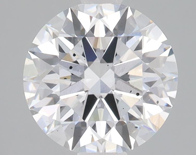 2.06ct E SI1 Rare Carat Ideal Cut Round Lab Grown Diamond