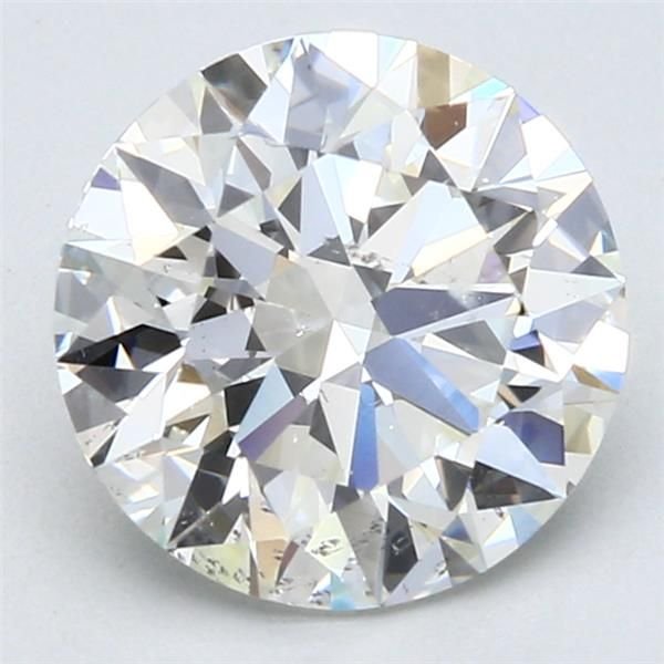 2.99ct I SI2 Rare Carat Ideal Cut Round Diamond