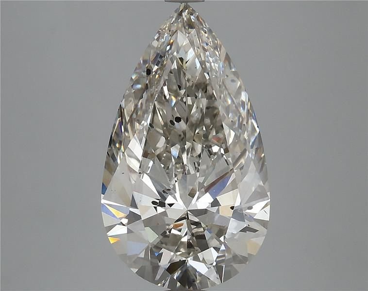 5.02ct I SI1 Rare Carat Ideal Cut Pear Lab Grown Diamond