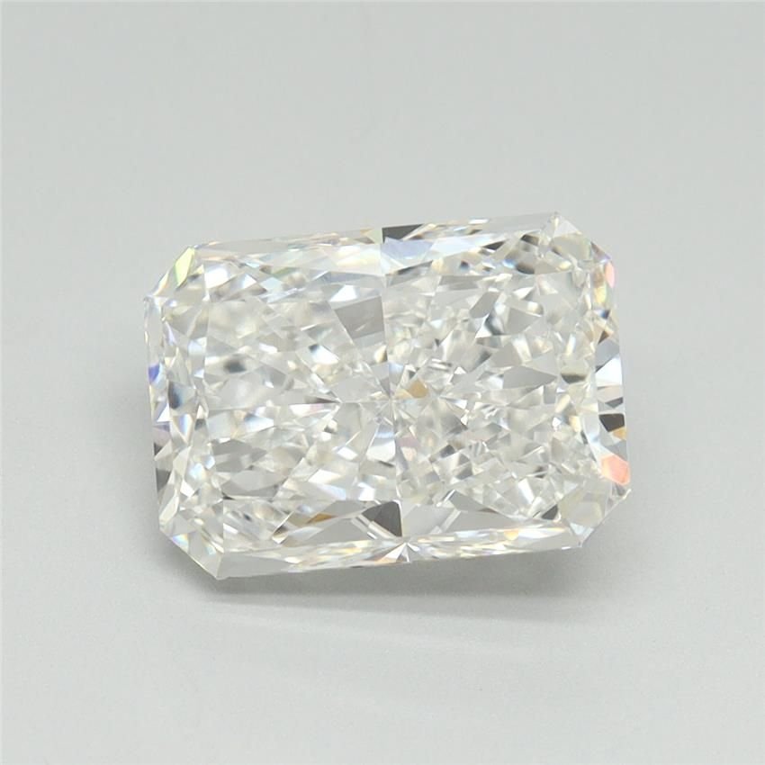 3.15ct F VS1 Rare Carat Ideal Cut Radiant Lab Grown Diamond
