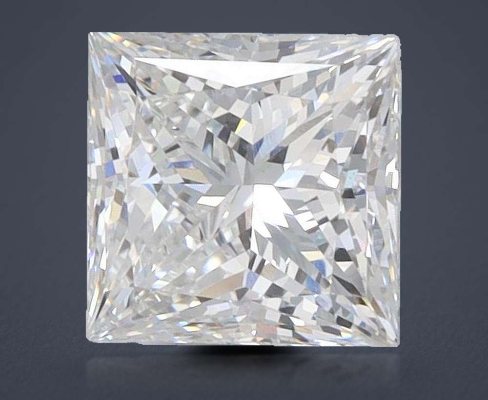 1.55 Carat Princess Lab Diamond