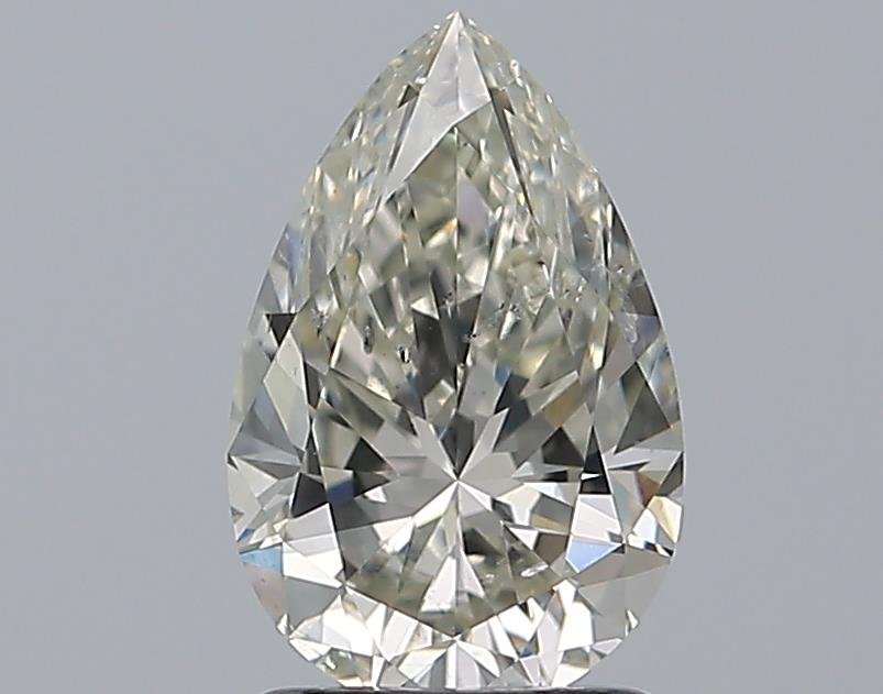 1.51ct K SI2 Rare Carat Ideal Cut Pear Diamond