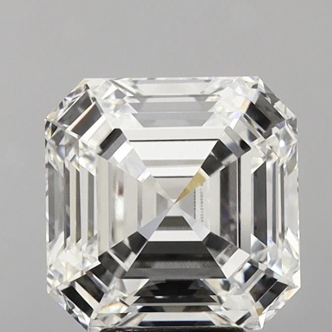 7.04ct F VVS2 Rare Carat Ideal Cut Asscher Lab Grown Diamond