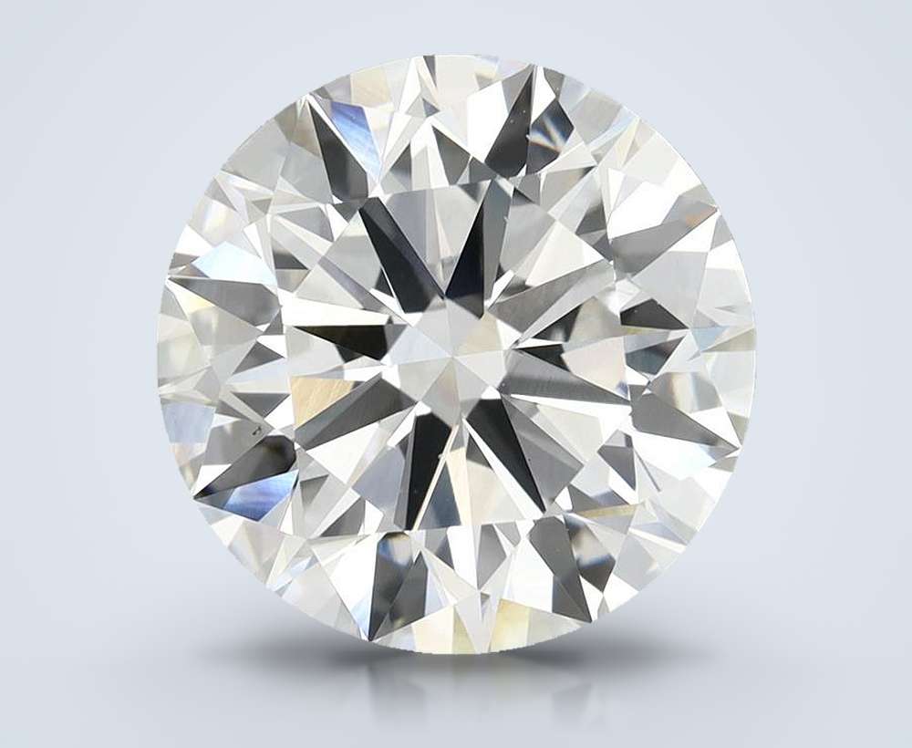 7.01 Carat Round Lab Diamond