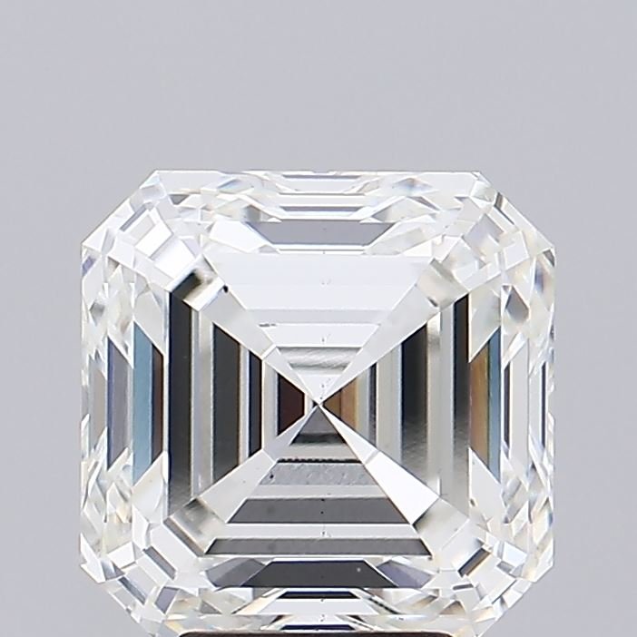 6.00ct H VS2 Rare Carat Ideal Cut Asscher Lab Grown Diamond