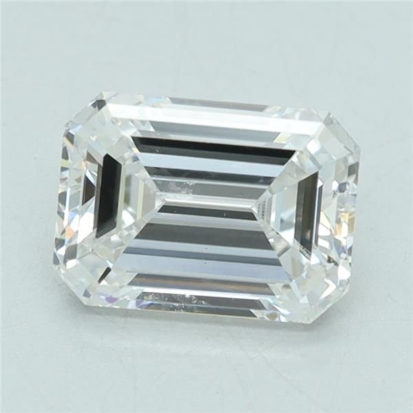 1.44ct E VS1 Rare Carat Ideal Cut Emerald Lab Grown Diamond