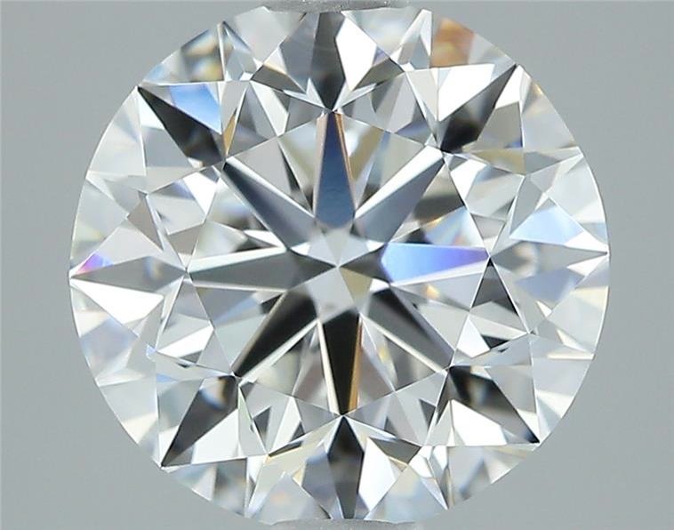 3.01ct E VVS2 Very Good Cut Round Diamond