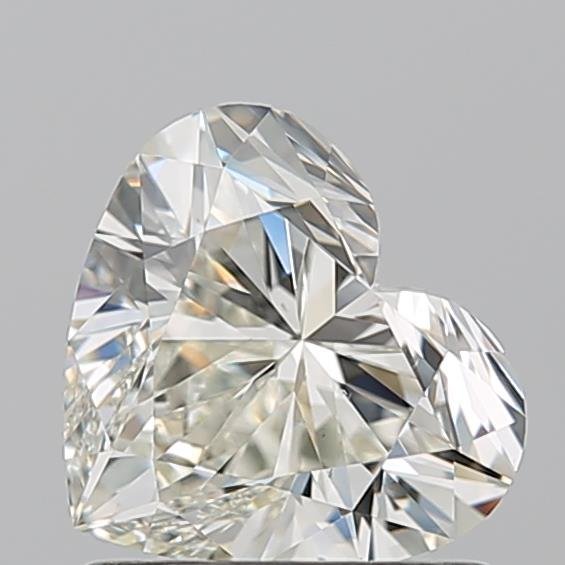 1.05ct K VS2 Rare Carat Ideal Cut Heart Diamond